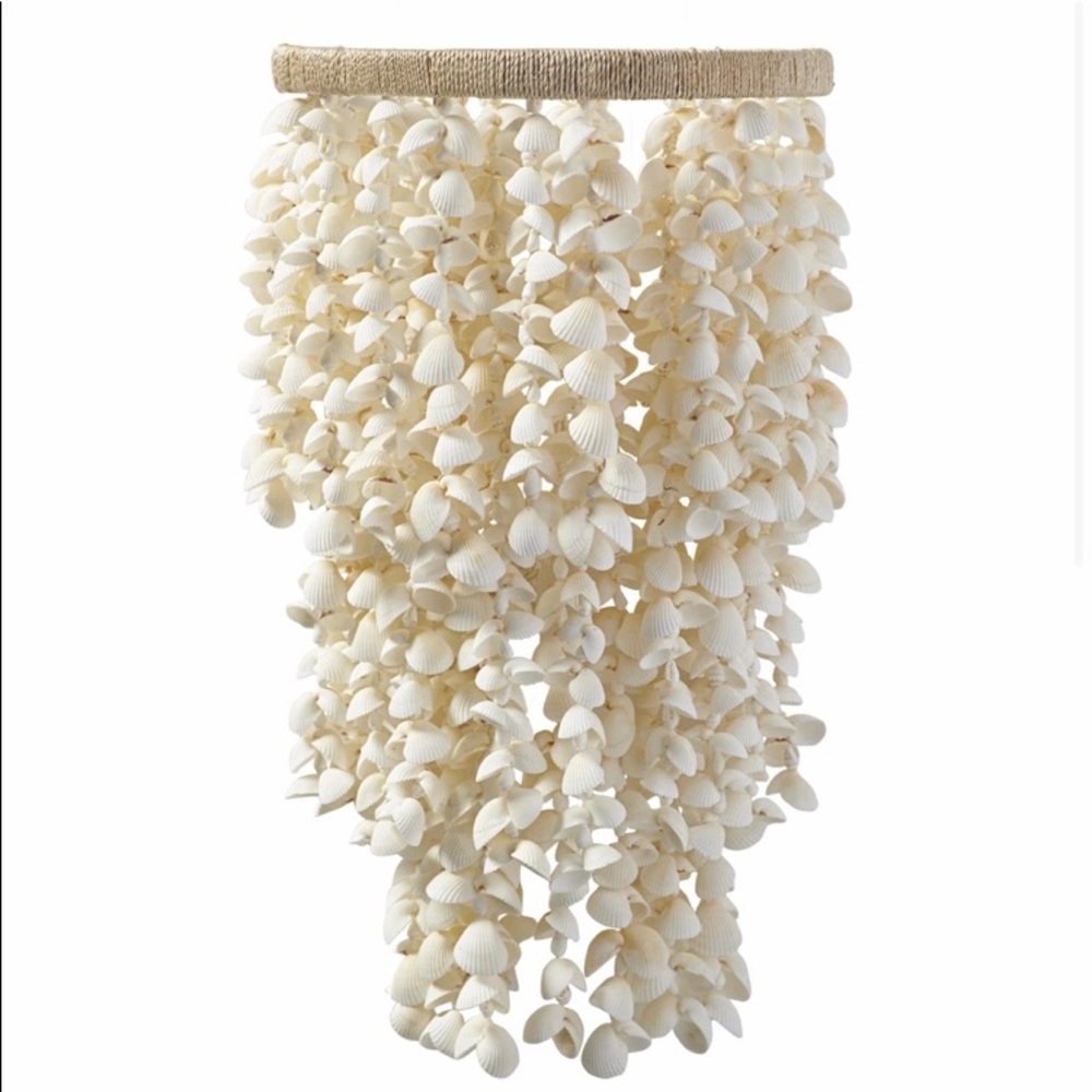 Brand new Serena & Lily Aptos Shell sconce, retails for $598.
